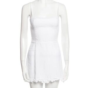 Reformation linen mini dress